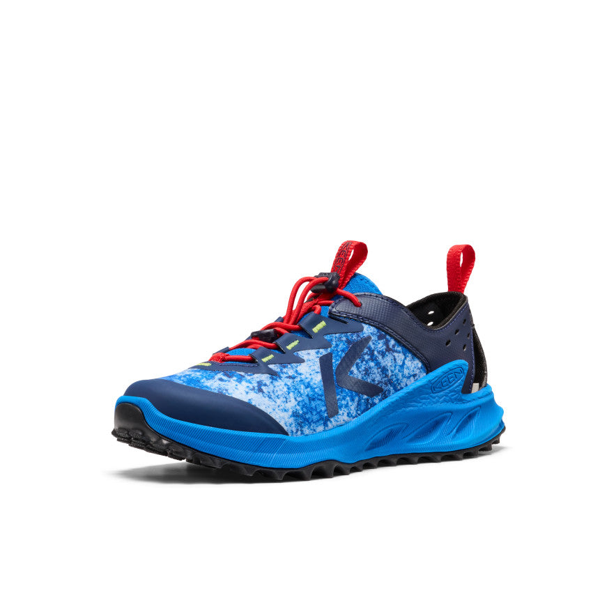Keen Hot style | Big Kids' Zionic ADV Sandal Precious Blue/Racing Red