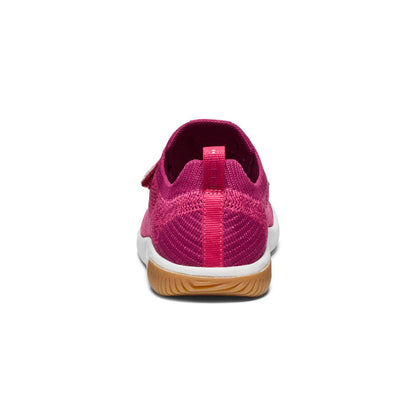 Keen New | Big Kids' KNX Knit Double Strap Beaujolais/Raspberry