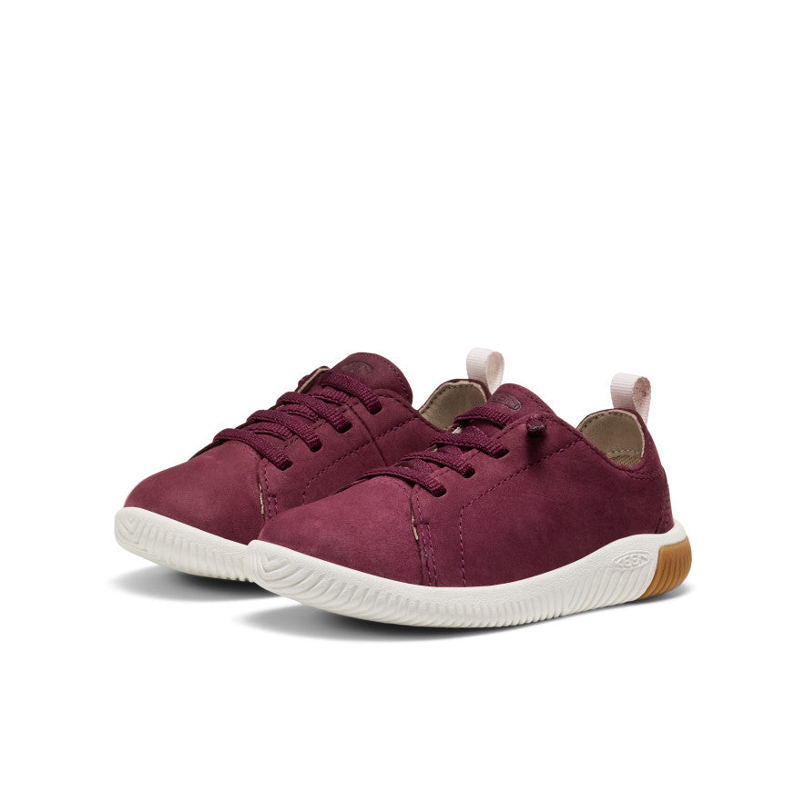 Keen Near Me | Little Kids' KNX Leather Sneaker Fig/Star White