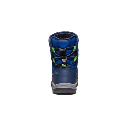 Keen | Little Kids' Puffrider Waterproof Winter Boot Naval Academy/Surf
