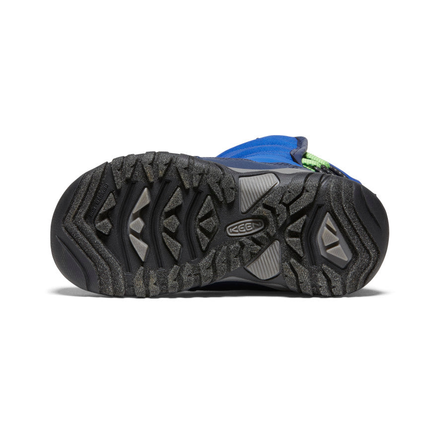 Keen | Little Kids' Puffrider Waterproof Winter Boot Naval Academy/Surf