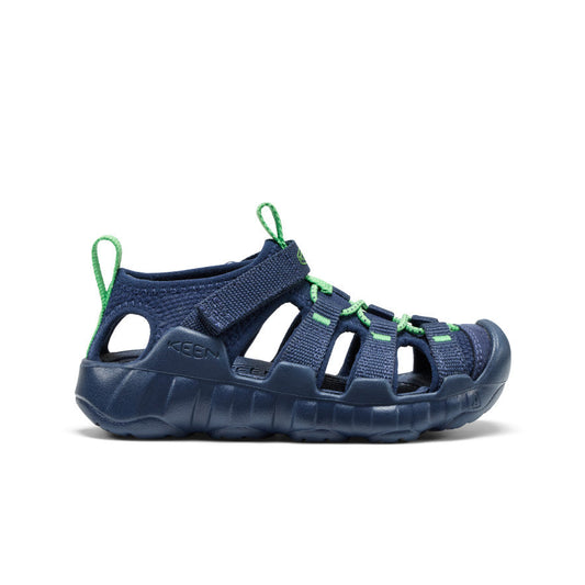 Keen Hot style | Little Kids' Hyperport H2 Sandal Naval Academy/Vibrant Green