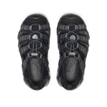 Keen Popular style | Big Kids' Hyperport H2 Sandal Black/Steel Grey