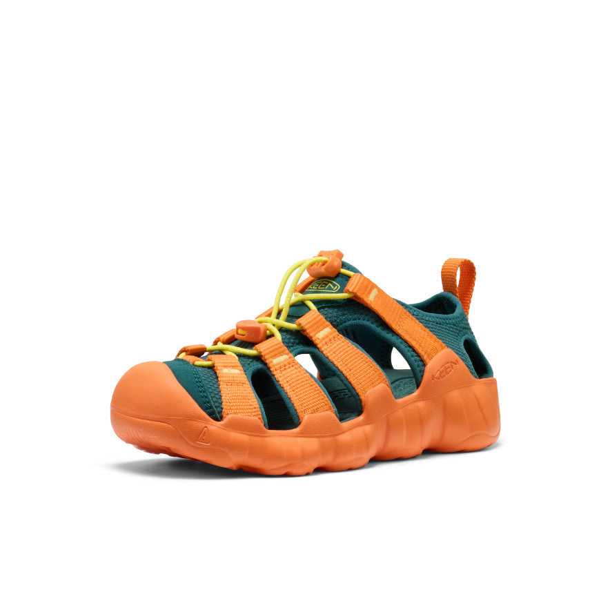 Keen Discount | Big Kids' Hyperport H2 Sandal Mediterranea/Orange Peel