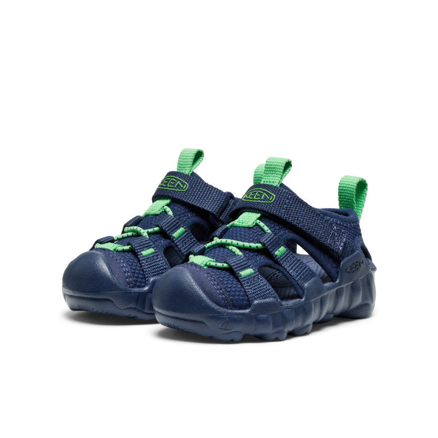 Keen Hot style | Toddlers' Hyperport H2 Sandal Naval Academy/Vibrant Green
