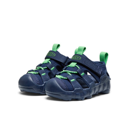 Keen Hot style | Toddlers' Hyperport H2 Sandal Naval Academy/Vibrant Green