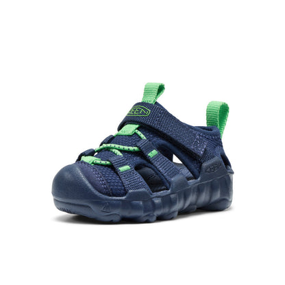 Keen Hot style | Toddlers' Hyperport H2 Sandal Naval Academy/Vibrant Green