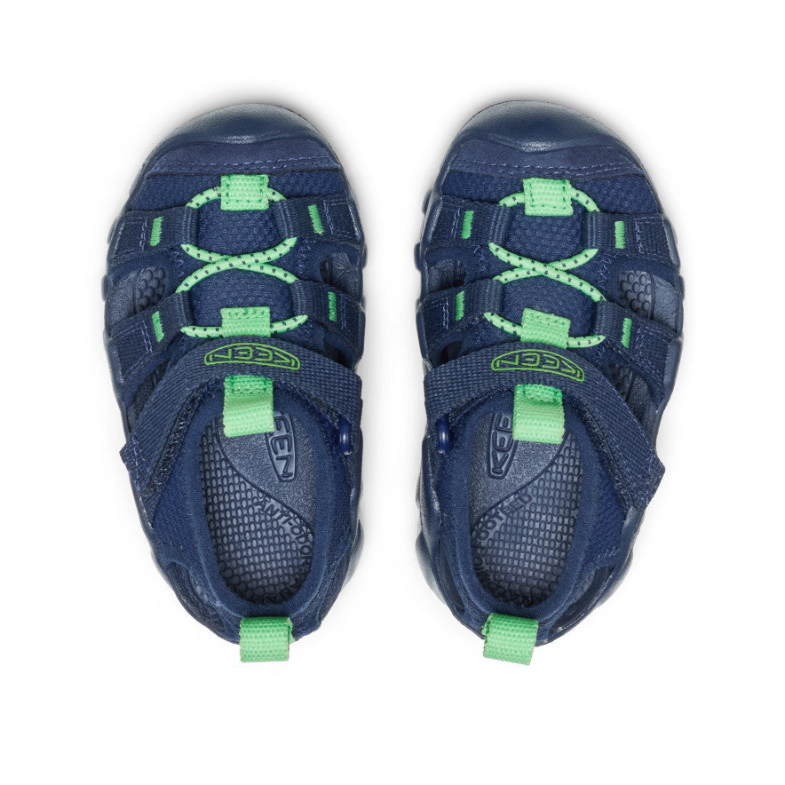 Keen Hot style | Toddlers' Hyperport H2 Sandal Naval Academy/Vibrant Green