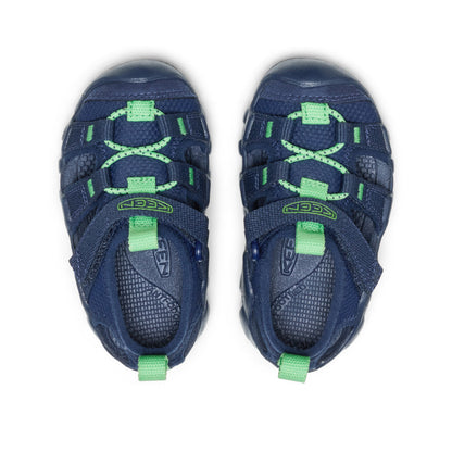 Keen Hot style | Toddlers' Hyperport H2 Sandal Naval Academy/Vibrant Green