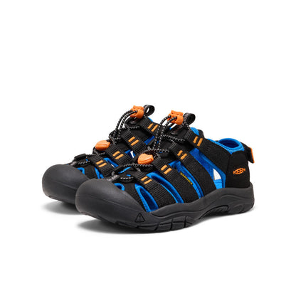 Keen | Big Kids' Newport Boundless Sandal Black/Precious Blue