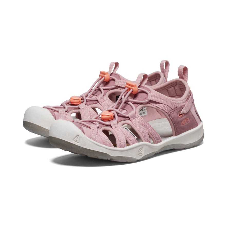 Keen On sale | Big Kids' Moxie Sandal Nostalgia Rose/Papaya Punch