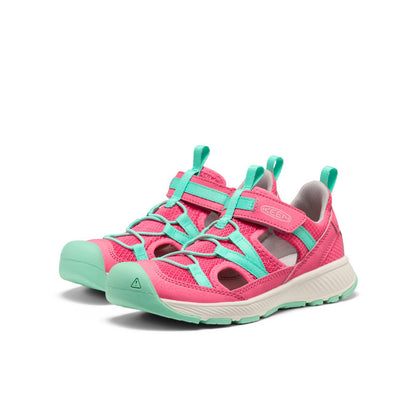 Keen US | Big Kids' Motozoa Sandal Pink Lemonade/Cabbage