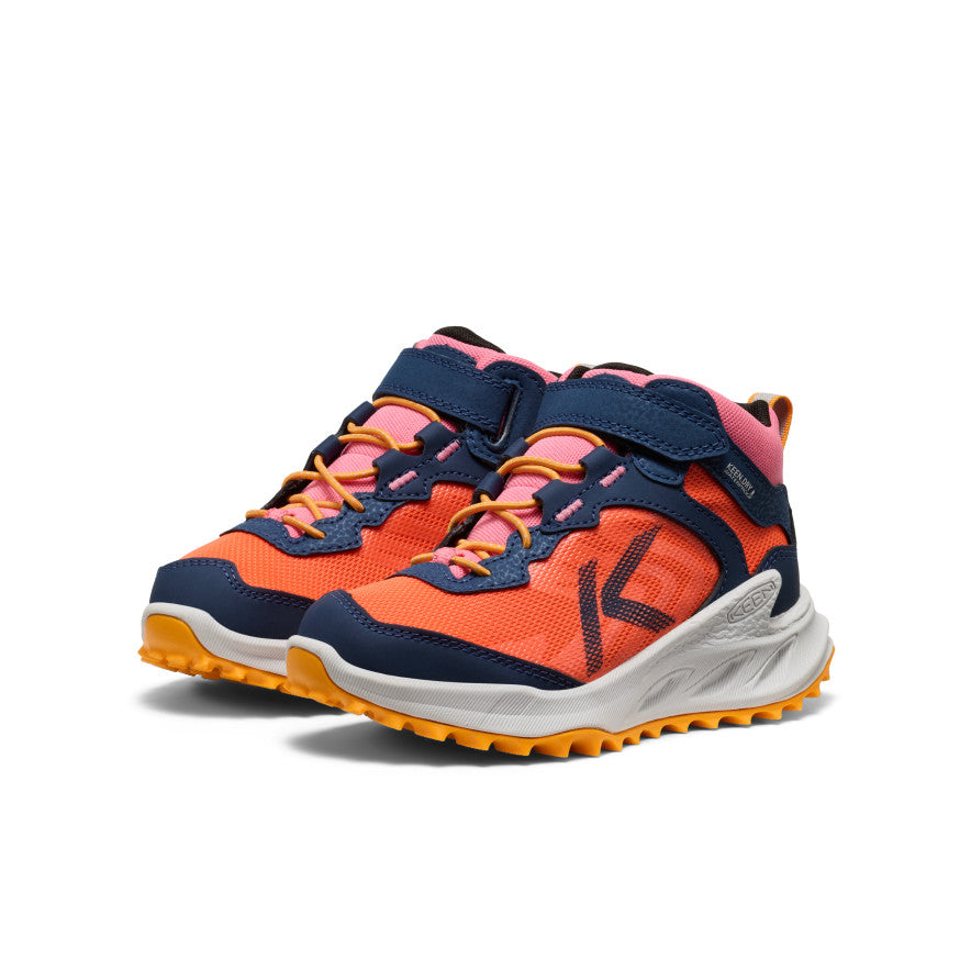 Keen Near Me | Little Kids' Zionic Waterproof Hiker Naval Academy/Nasturtium