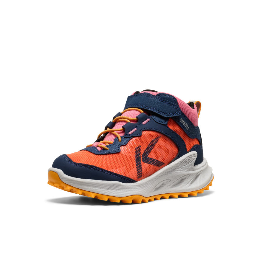Keen Near Me | Little Kids' Zionic Waterproof Hiker Naval Academy/Nasturtium