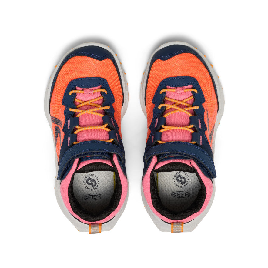 Keen Near Me | Little Kids' Zionic Waterproof Hiker Naval Academy/Nasturtium