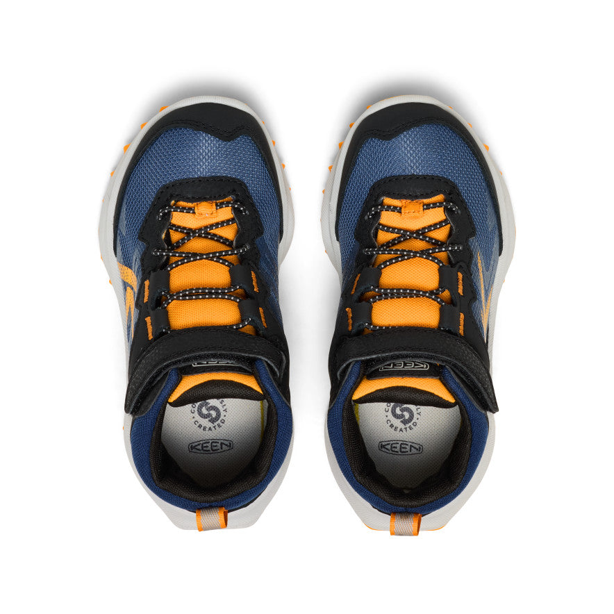 Keen Popular style | Little Kids' Zionic Waterproof Boot Naval Academy/Bright Marigold